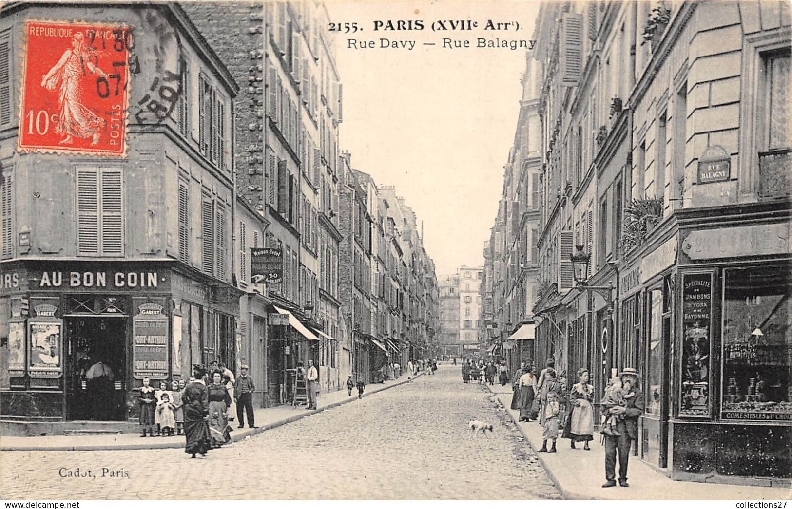 PARIS-75017- RUE DAVY - RUE BALAGNY - Paris (17)