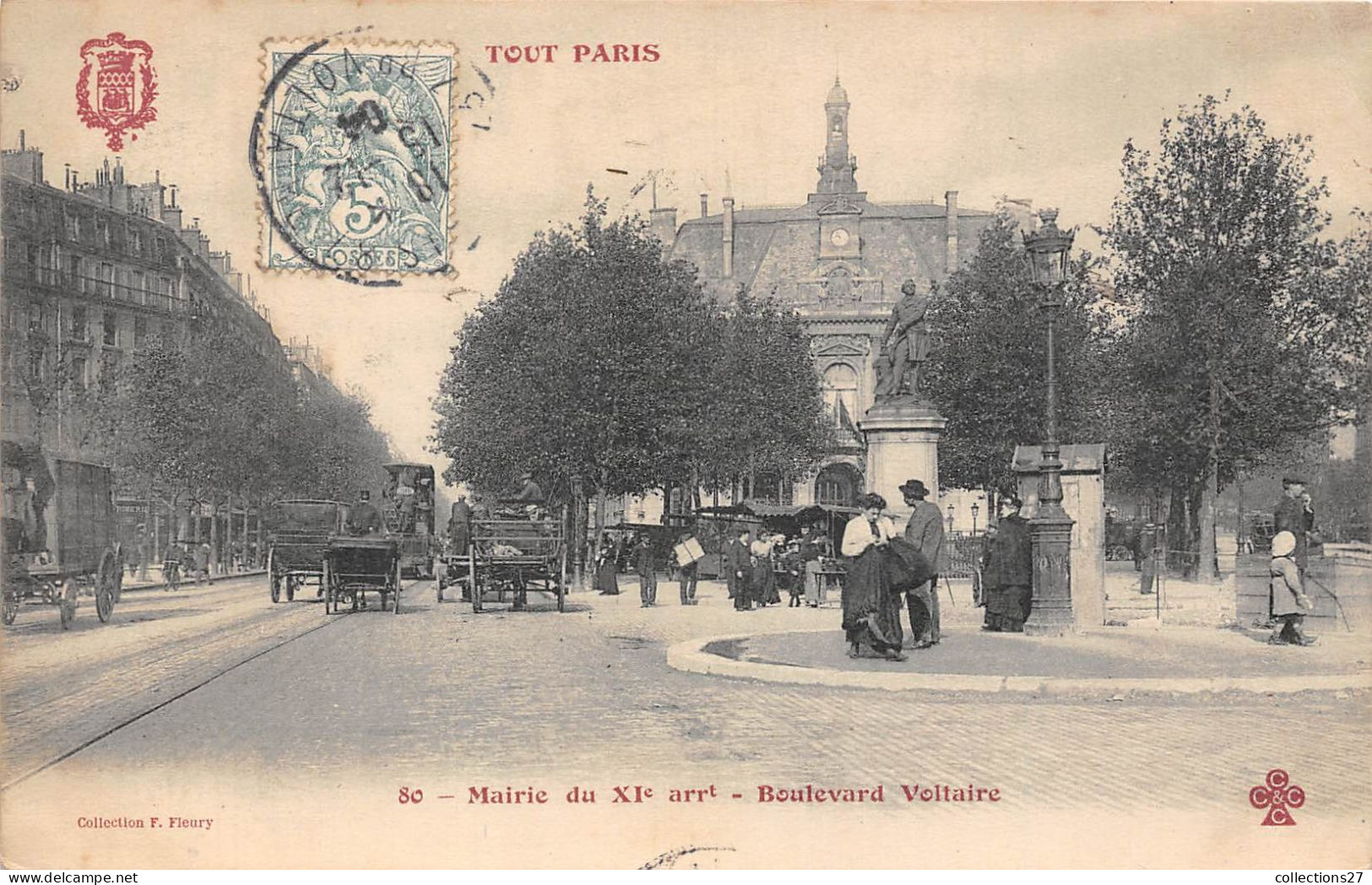 PARIS-75011- TOUT PARIS- BOULEVARD VOLTAIRE - Distretto: 11