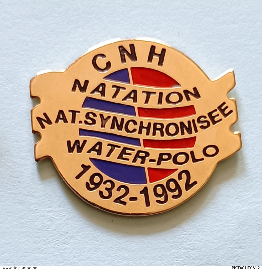 Pin's CNH Natation Synchronisée Watter-polo 1932-1992 - Waterpolo