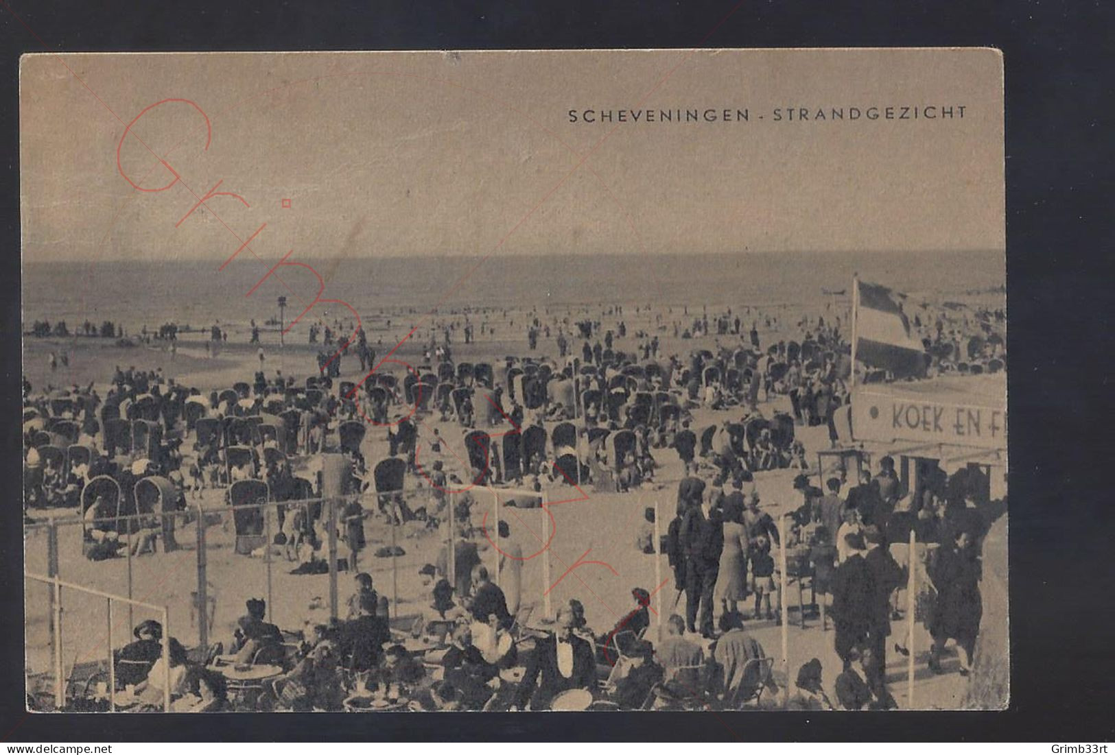 Scheveningen - Strandgezicht - Postkaart - Scheveningen