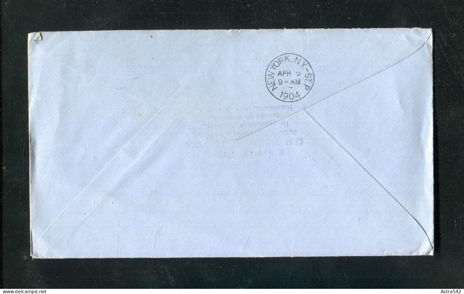 "USA" 1904, Ganzsachenumschlag Stempel "RICHMOND" (C910) - 1901-20