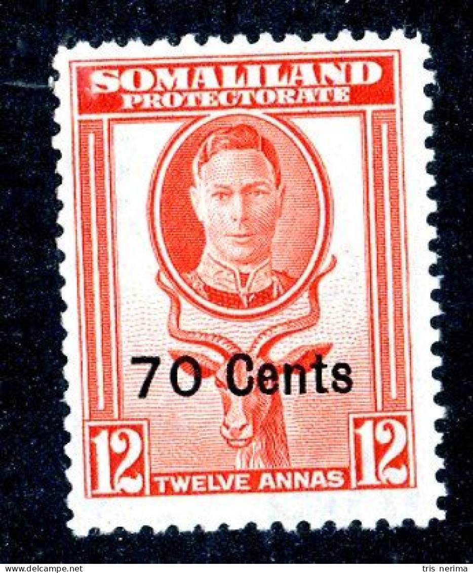 7056 BCx 1951 Scott #122 Mnh** ( Cv$4. )  LOWER BIDS 20% OFF - Somaliland (Herrschaft ...-1959)