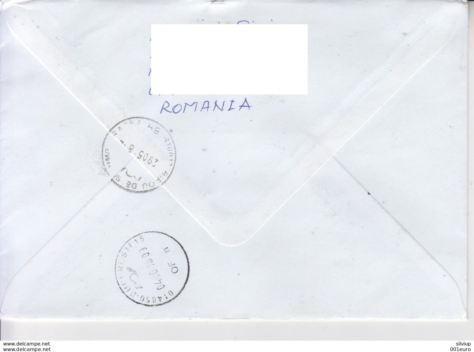 ROMANIA : CRANES Set On Registered Cover Returned From Germany #586776325 - Registered Shipping! - Oblitérés