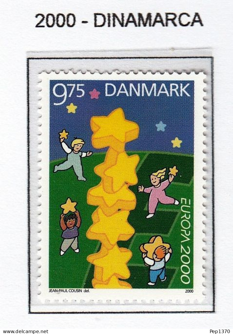 DINAMARCA 2000 - DANMARK - TEMA EUROPA - 1 SELLO** - 2000
