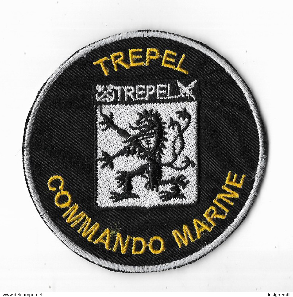 ECUSSON TISSU COMMANDO MARINE TREPEL - Ecussons Tissu