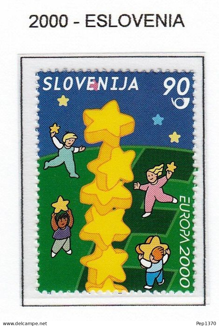 ESLOVENIA 2000 - SLOVENIJA - TEMA EUROPA - 1 SELLO** - 2000