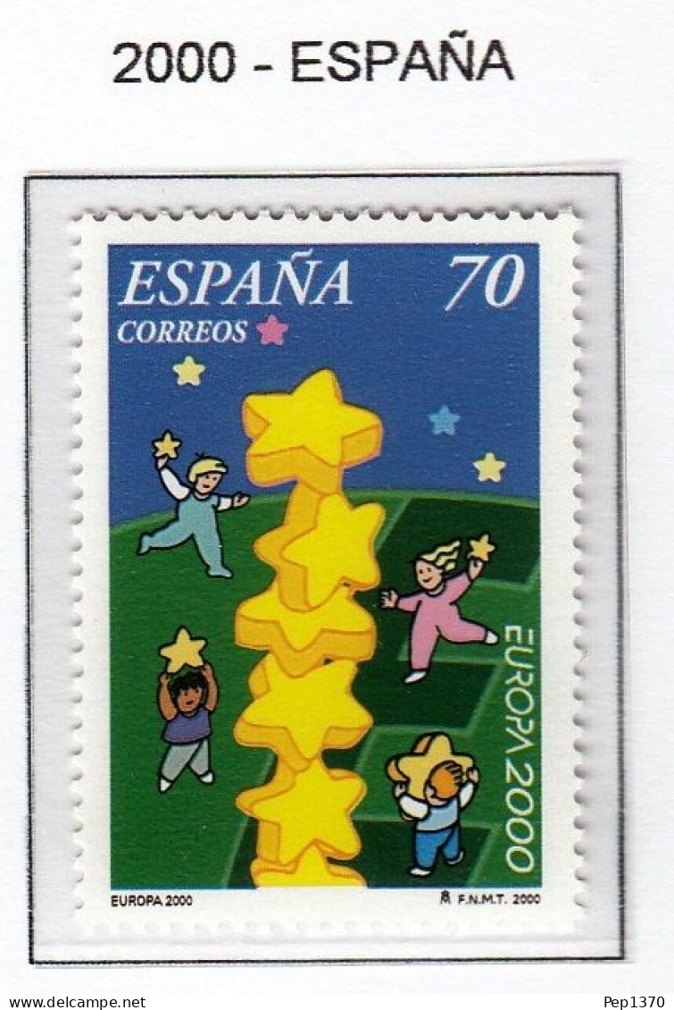 ESPAÑA 2000 - ESPAGNE - SPAIN - TEMA EUROPA - 1 SELLO** - 2000