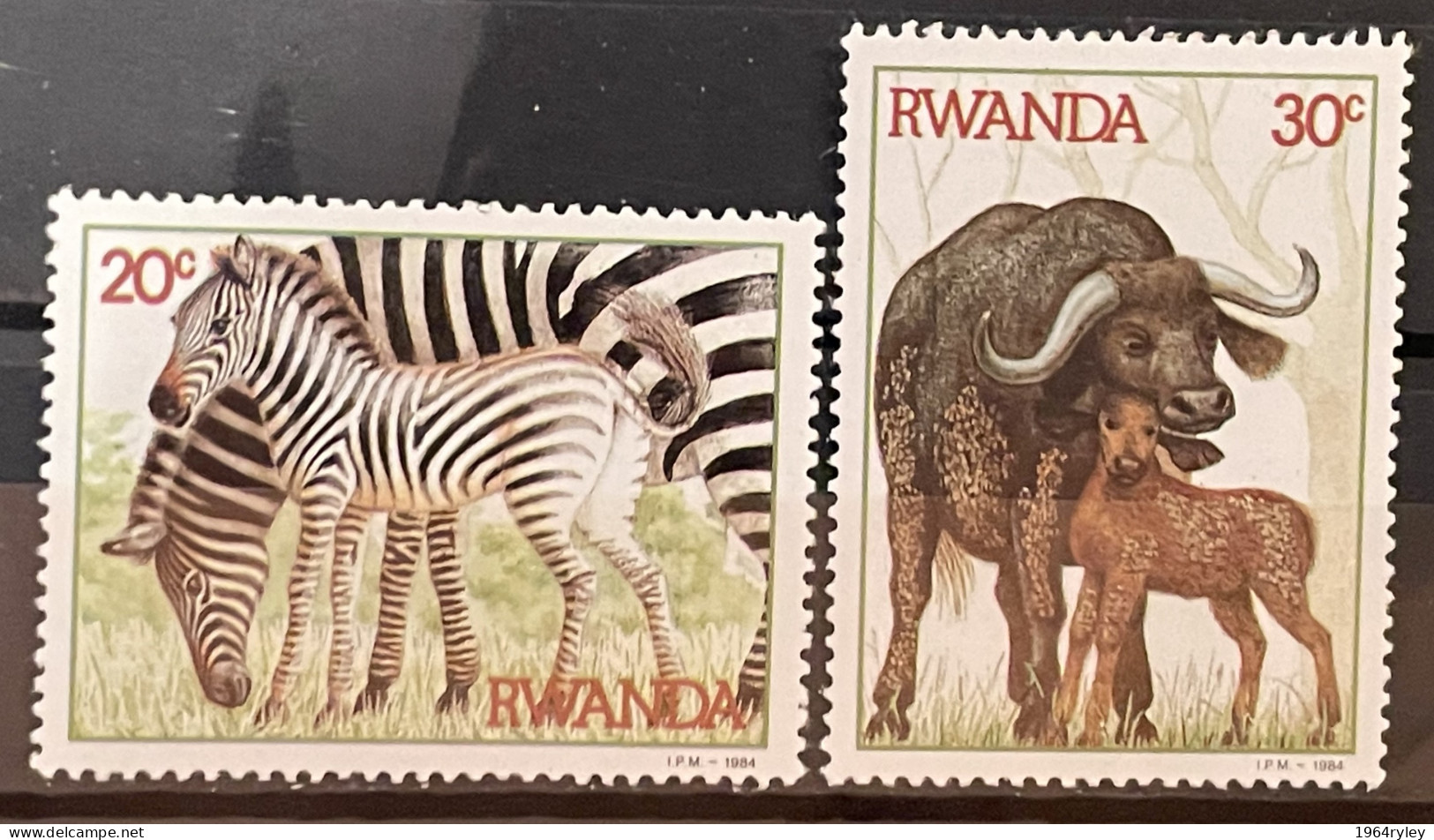 RWANDA - MNG - 1984  # 1283/1284 - Ongebruikt