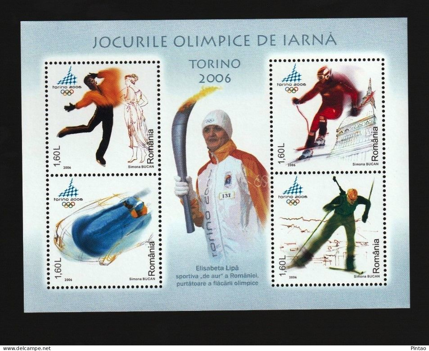 DPT1299- ROMÉNIA 2006- MNH (JOGOS OLÍMPICOS - TORINO 2006) - Hiver 2006: Torino