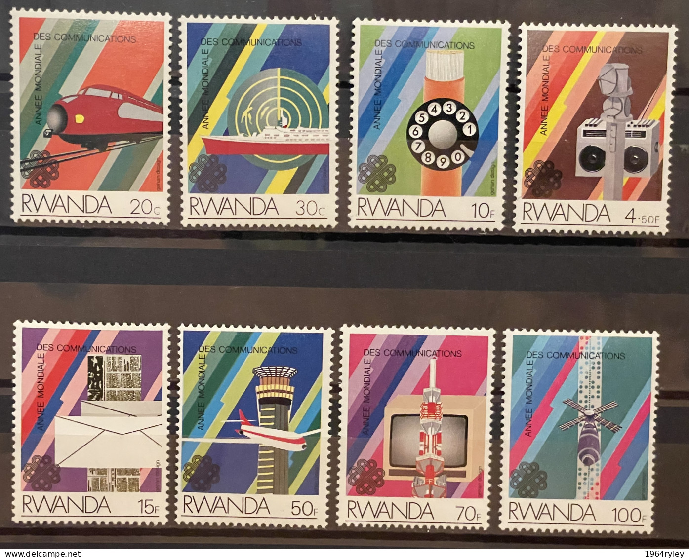 RWANDA - MNH** - 1983  # 1259/1266 - Unused Stamps