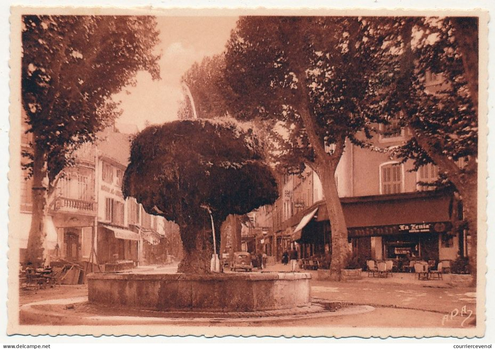 CPSM - SALON (B Du R) - Grande Fontaine, Cours Victor-Hugo - Salon De Provence
