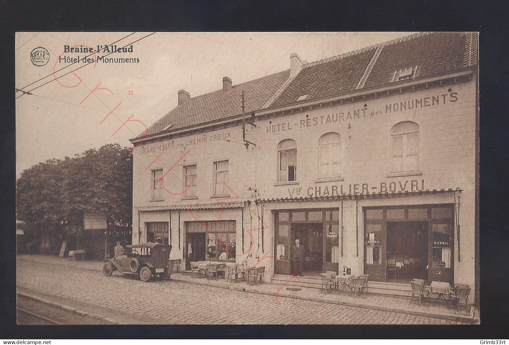 Braine-l'Alleud - Hôtel Des Monuments - Postkaart - Eigenbrakel