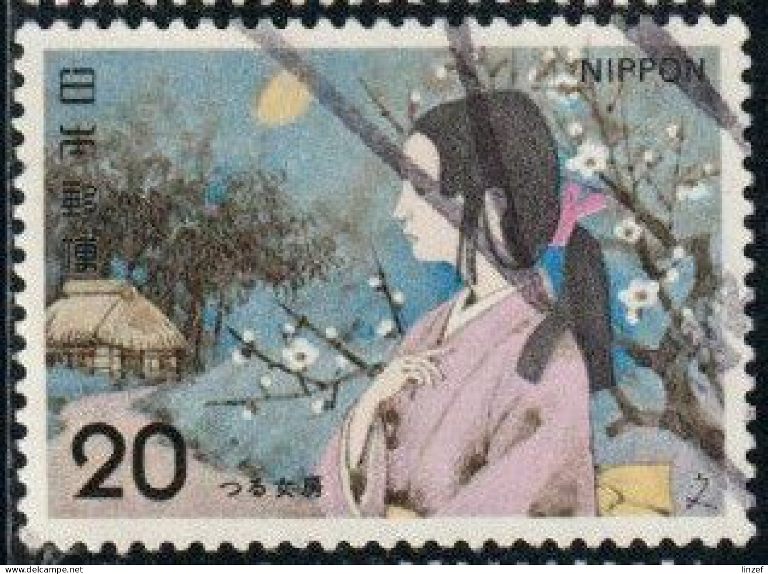 Japon 1974 Yv. N°1101 - Conte Japonais - La Grue Transformée En Femme - Oblitéré - Usados