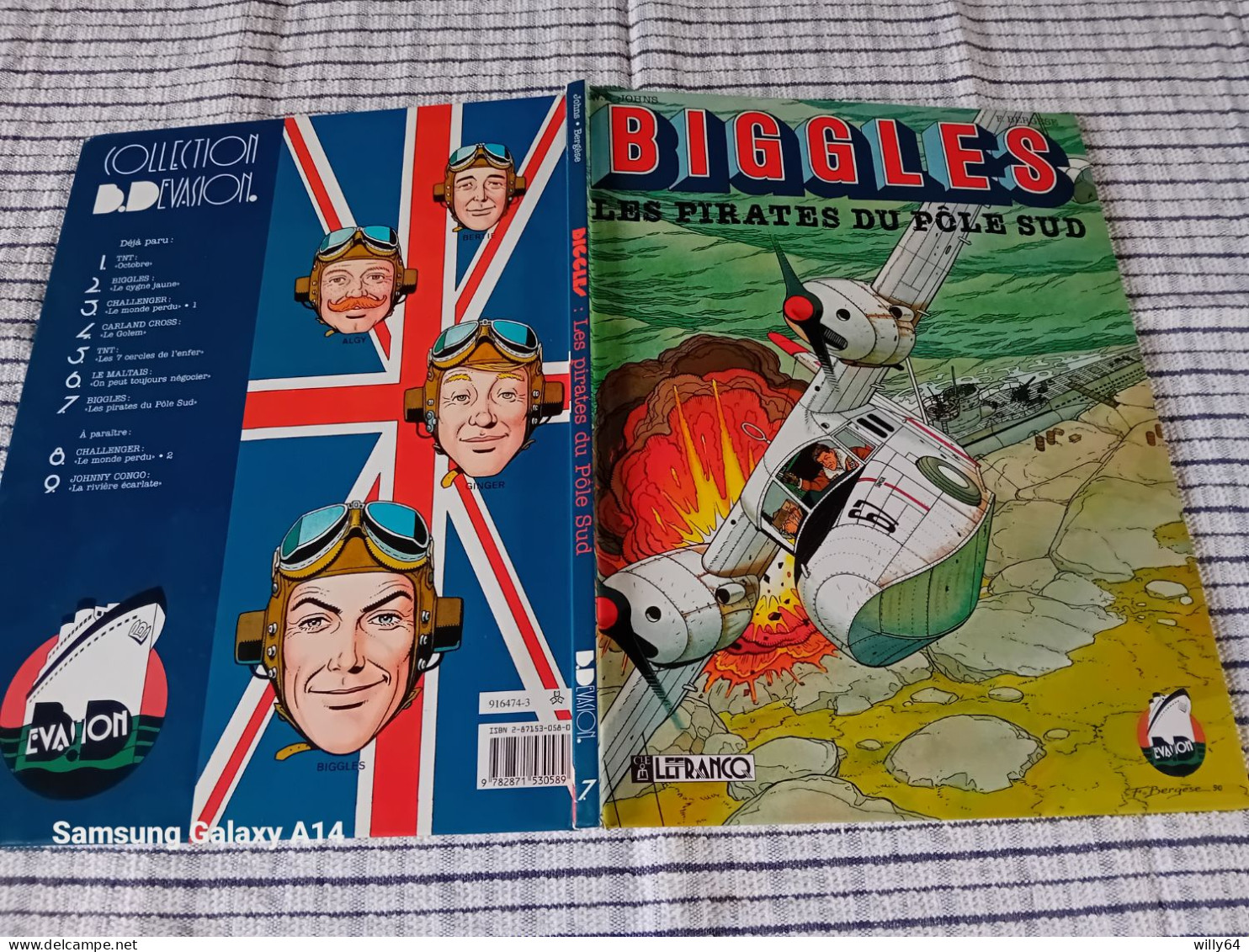 BIGGLES   " Les Pirates Du Pole Sud "      EO 1991  T7    Comme Neuve - Biggles