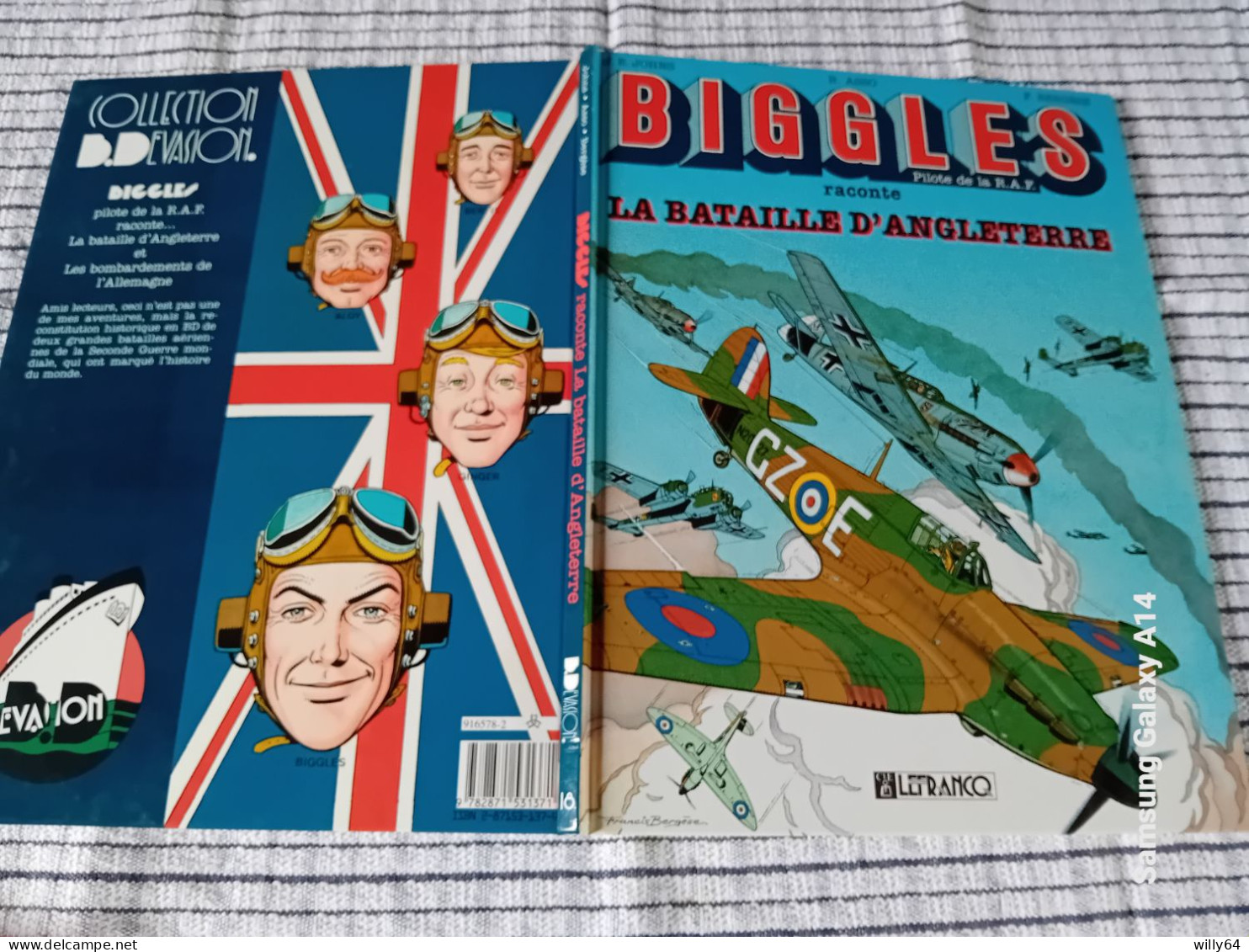 BIGGLES  Raconte " La Bataille D'Angleterre "      EO 1993      Comme Neuve - Biggles