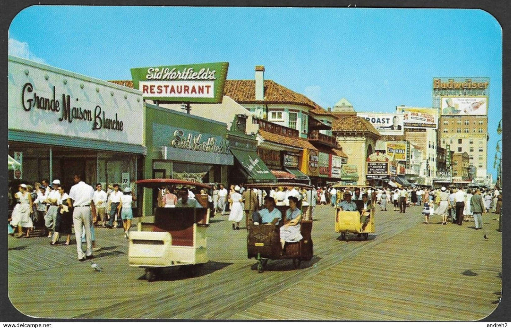 Atlantic City  New Jersey - Rolling Chairs Are Exclusive To Atlantic City - Uncirculated - No 72548A  By Kardmasters - Atlantic City