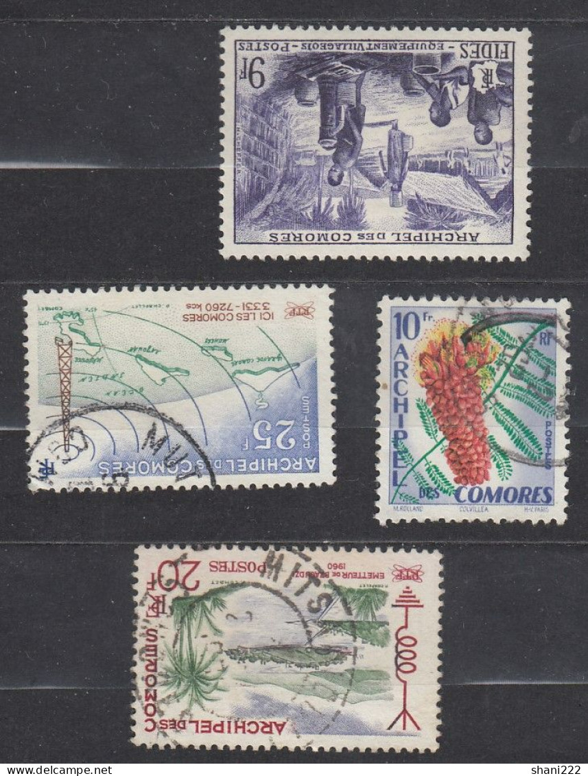 Comores 1956-60 Lot - Used And MH (8-41) - Gebruikt