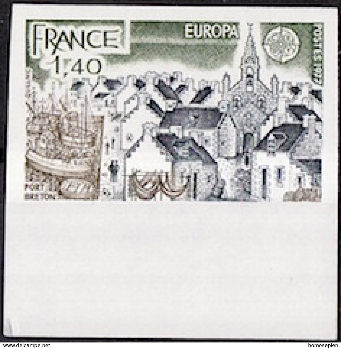 Europa CEPT 1977 France - Frankreich Y&T N°1929a - Michel N°2025U *** - 1,40f EUROPA - 1977