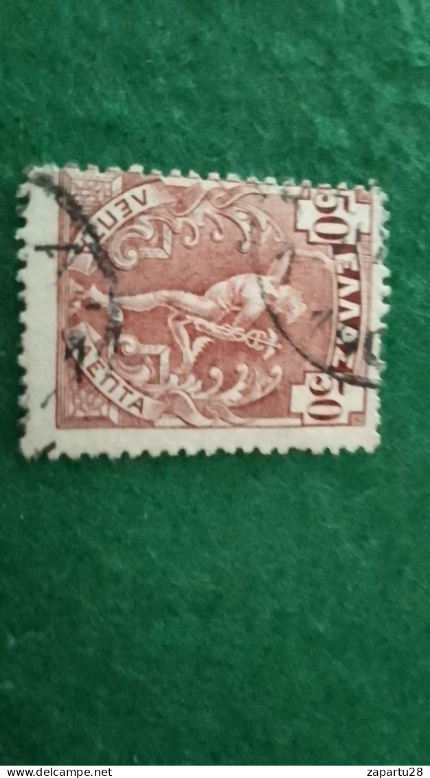 YUNANİSTAN-1900-02   50L      MERKÜR   .USED - Gebruikt