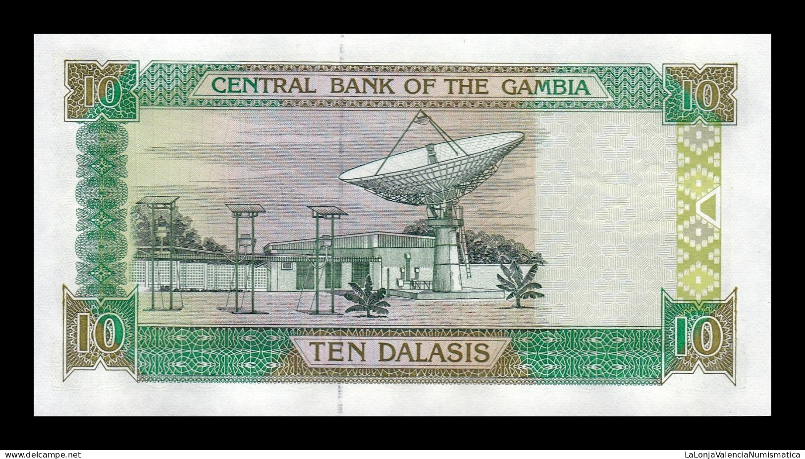 Gambia 10 Dalasis 1996 Pick 17 Sc Unc - Gambie