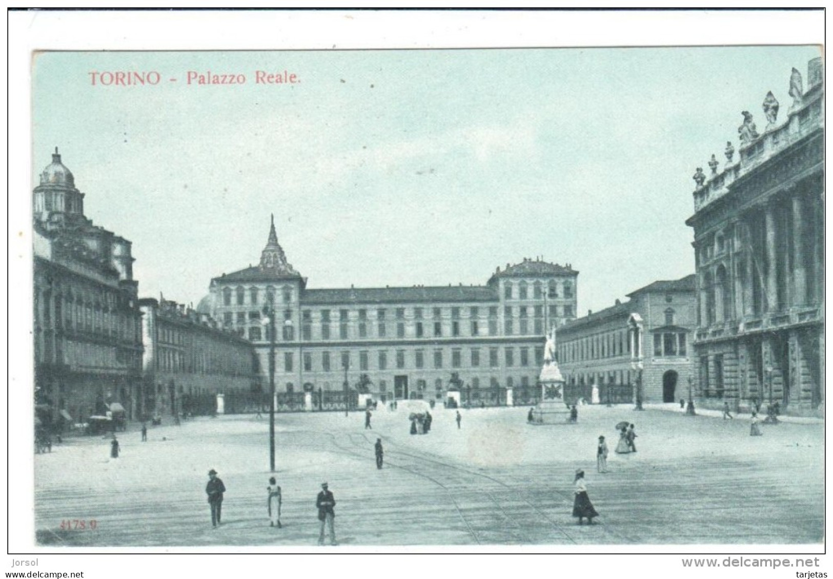 POSTAL   TORINO    -ITALIA  -PALACIO REAL  ( PALAIS ROYAL - PALAZZO REALE ) - Palazzo Reale