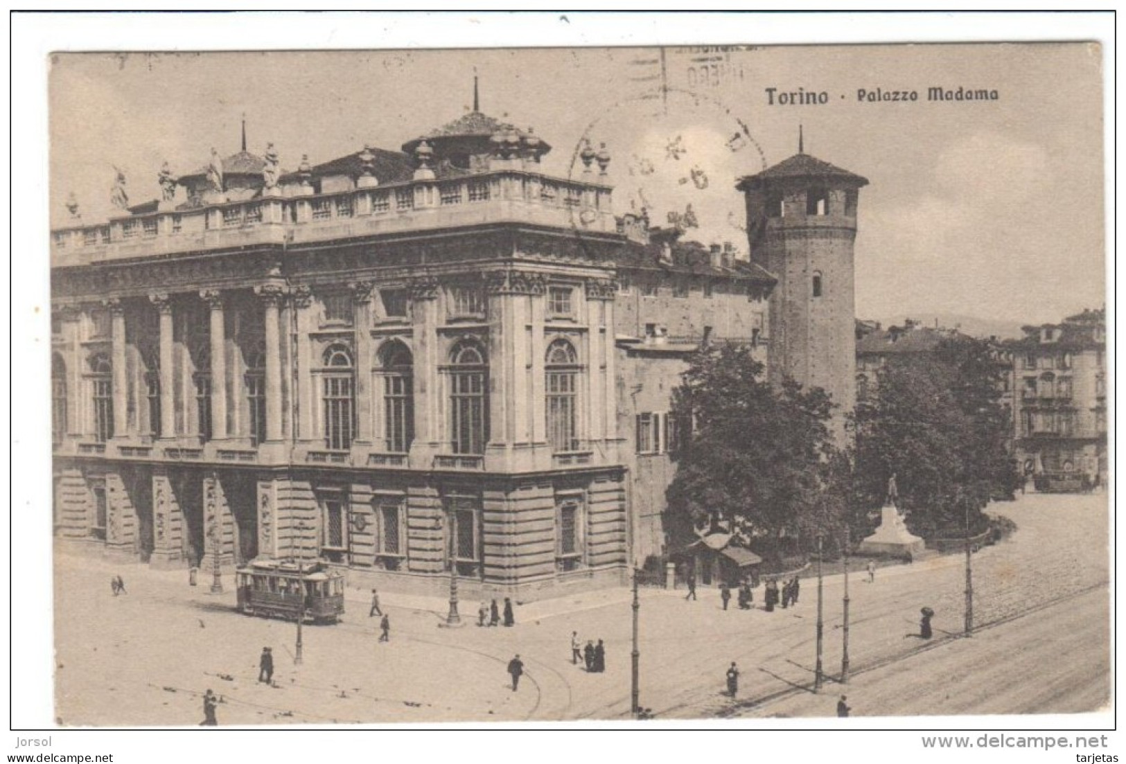 POSTAL   TORINO    -ITALIA  -PALACIO MADAMA  ( PALAIS MADAMA  - PALAZZO MADAMA ) - Palazzo Madama