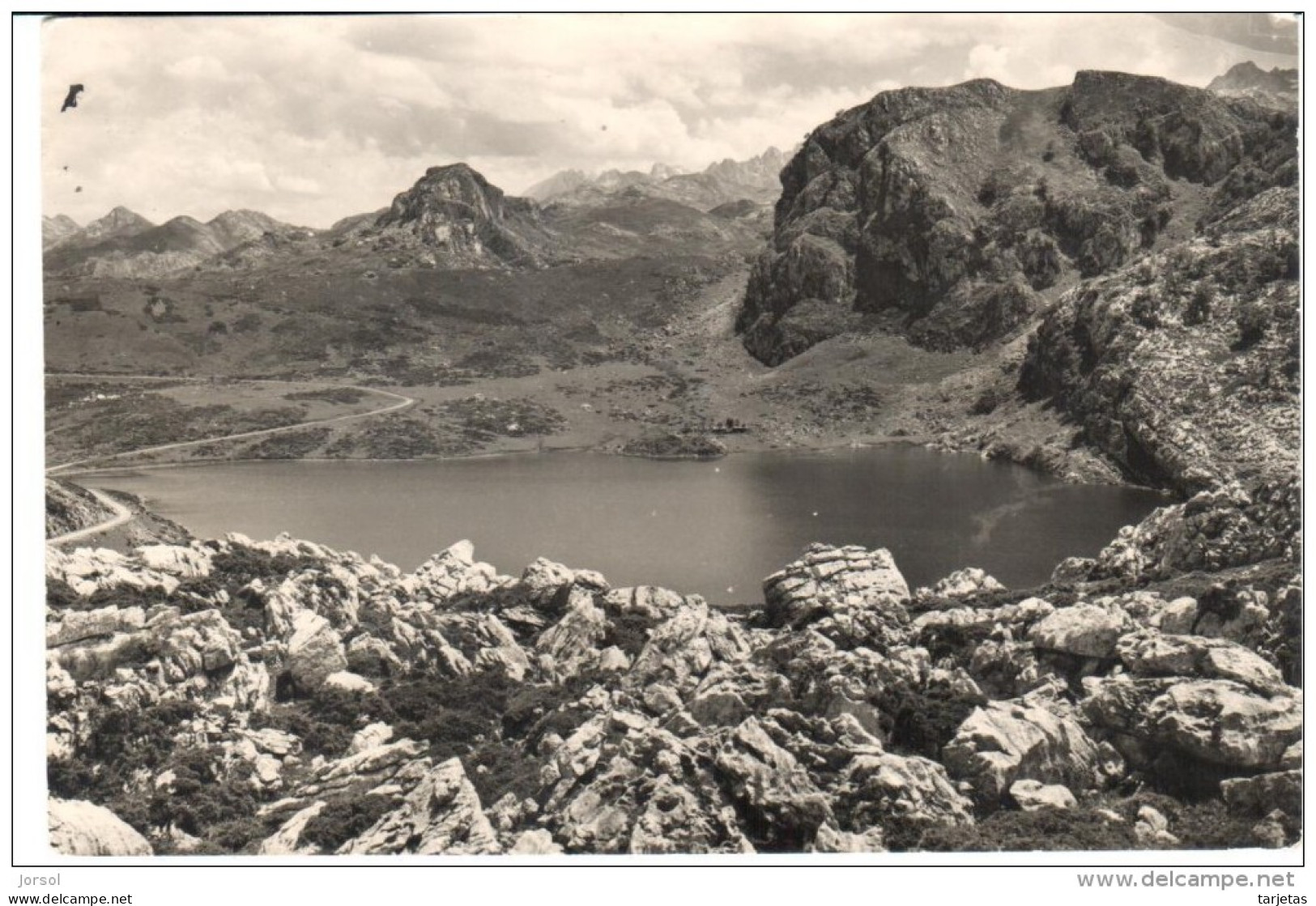 POSTAL    COVADOPNGA -ASTURIA -ESPAÑA   -LAGO ENOL  (  LAC ENOL  - THE LAKES ENOL ) - Asturias (Oviedo)