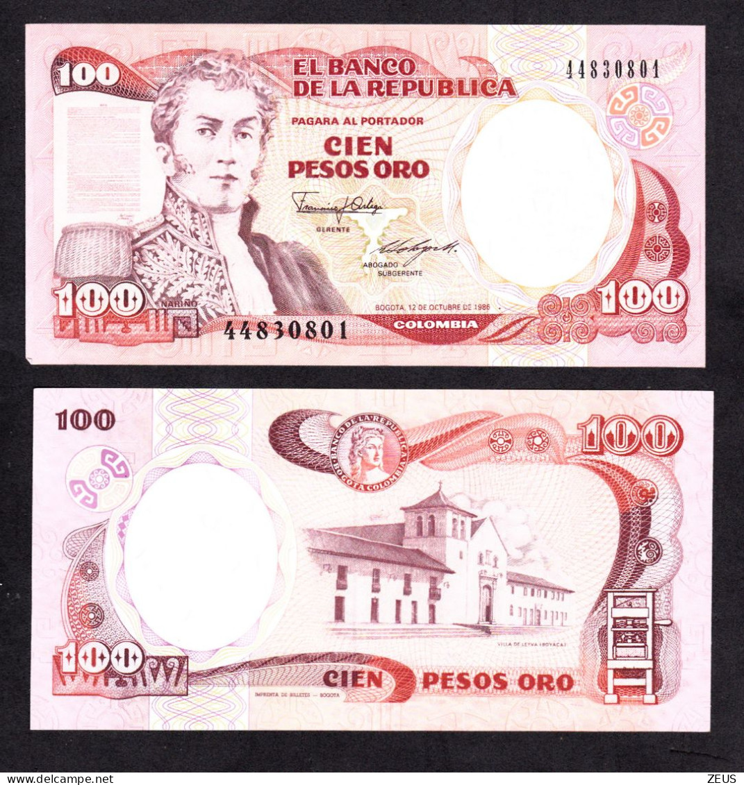 COLOMBIA 100 PESOS ORO PIK 426 FDS - Colombia