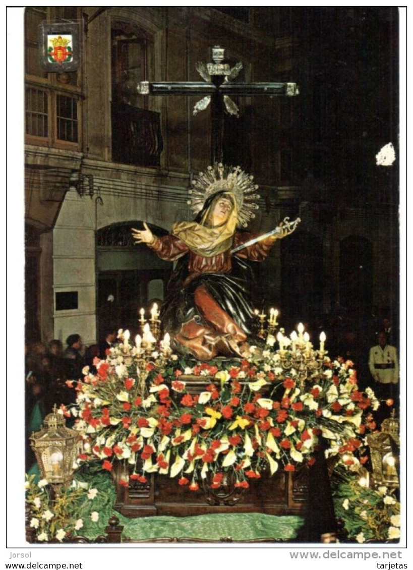 POSTAL   VALLADOLID  -ESPAÑA  -NUESTRA SEÑORA DE LA VERA CRUZ - Valladolid