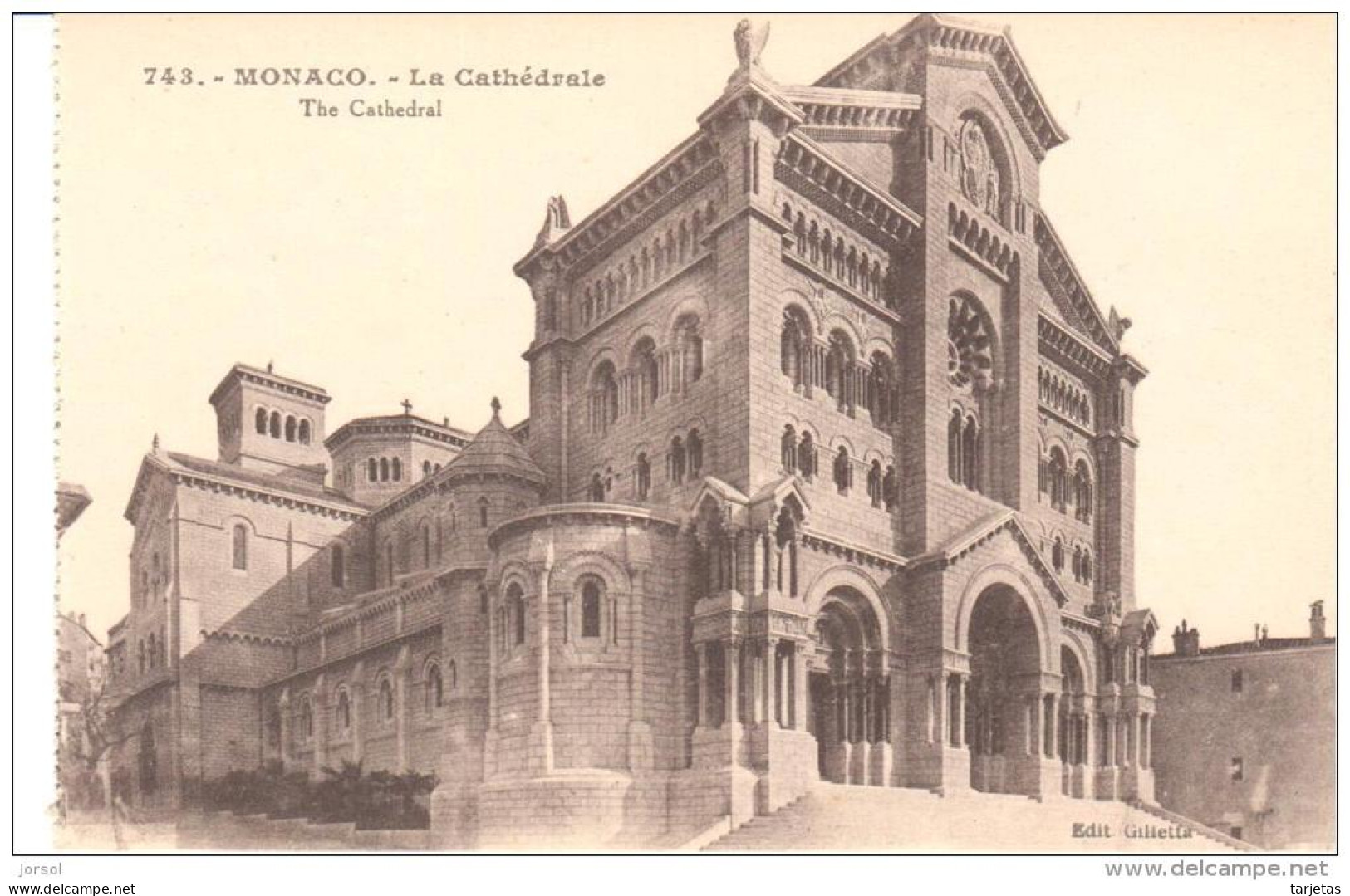 MONACO - LA CATEDRAL - Kathedraal Van Onze-Lieve-Vrouw Onbevlekt Ontvangen