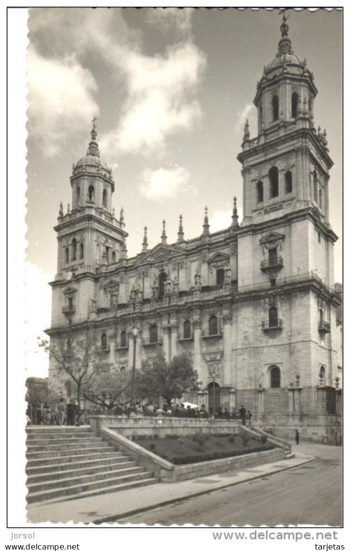 POSTAL   JAEN - ANDALUCIA-  ESPAÑA   -SANTA  IGLESIA CATEDRAL - Jaén