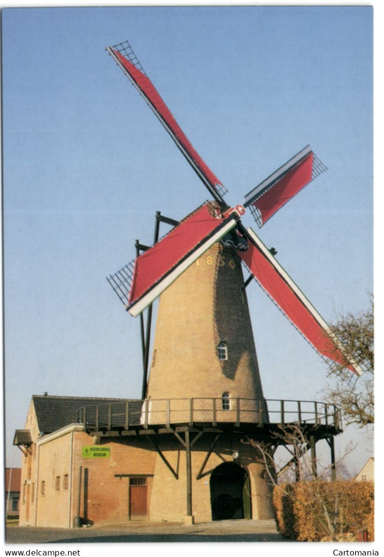 Weelde (Gemeente Ravels) - Stenen Stellingkorenmolen Anno 1850 - Ravels