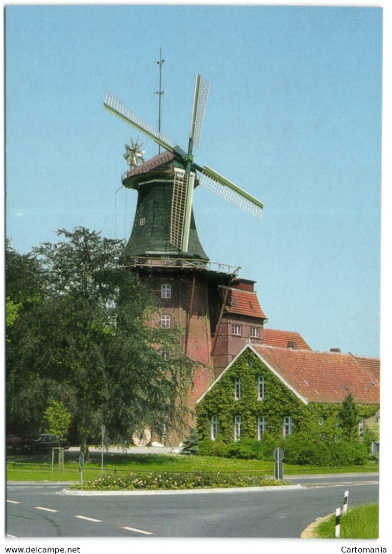 Hage Bei Norden - Mühle In Ostfriesland - Kappenwindmühle Mit Segelgatterflügel - Norden