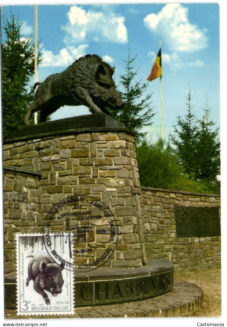 Martelange - Monument Aux Chasseurs Ardennais - Martelange