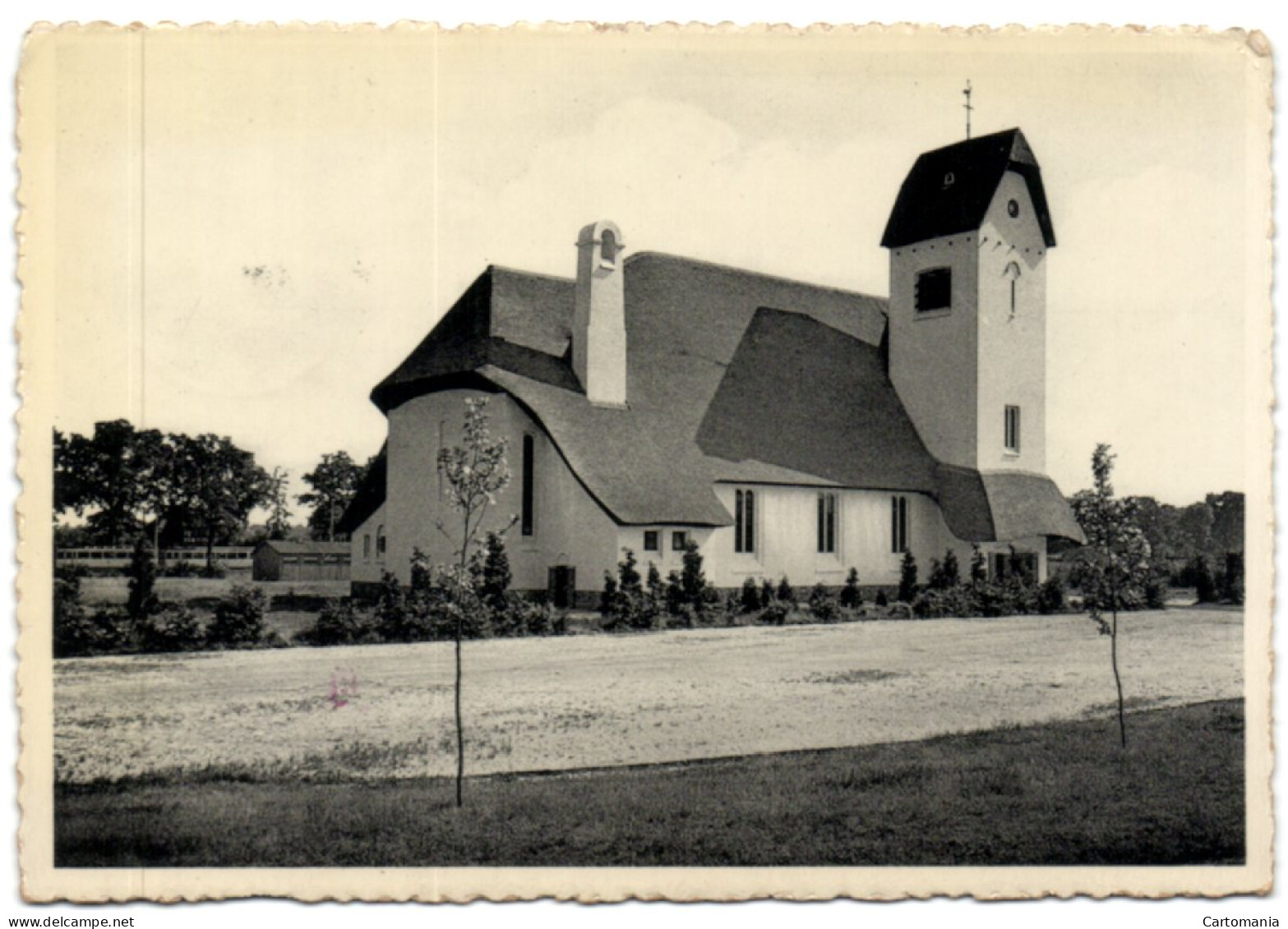 Schilde-Bergen - Kerk O.-L.-Vr. Ten Hemel Opgenomen - Schilde