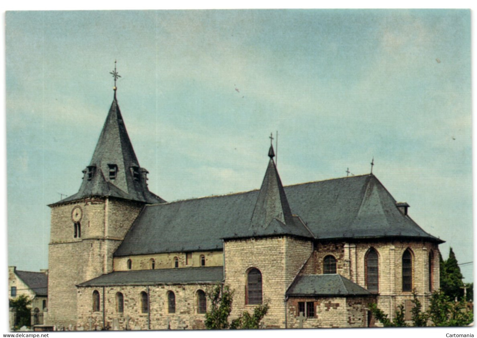 Tourinnes-la-Grosse - Eglise Romane St. Martin - Vue Extérieure Sud-ouest - Beauvechain
