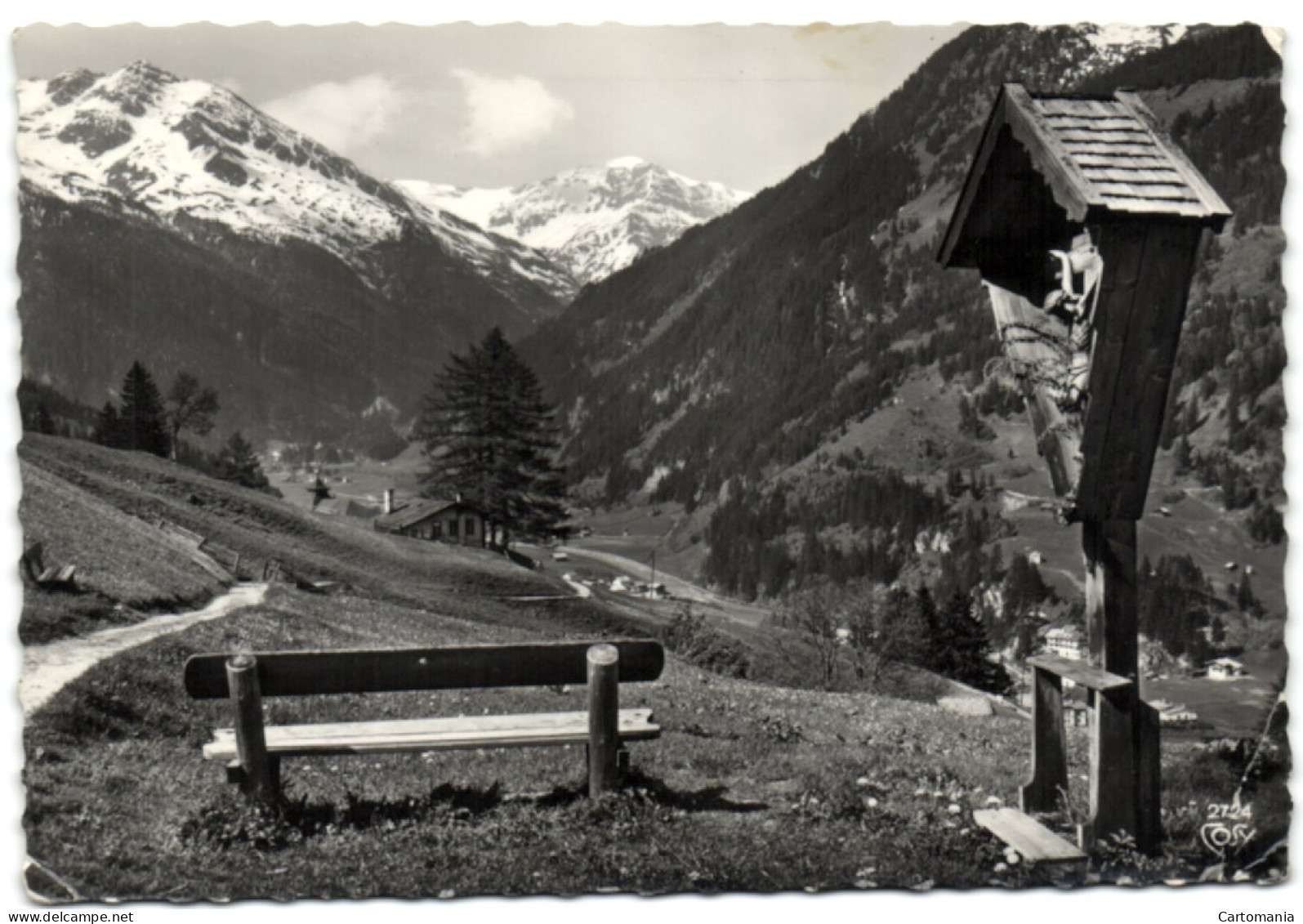 Badgastein - Höhenweg Bei Windischgrätzhöhe Miet Blick Auf Radhausberg - Bad Gastein