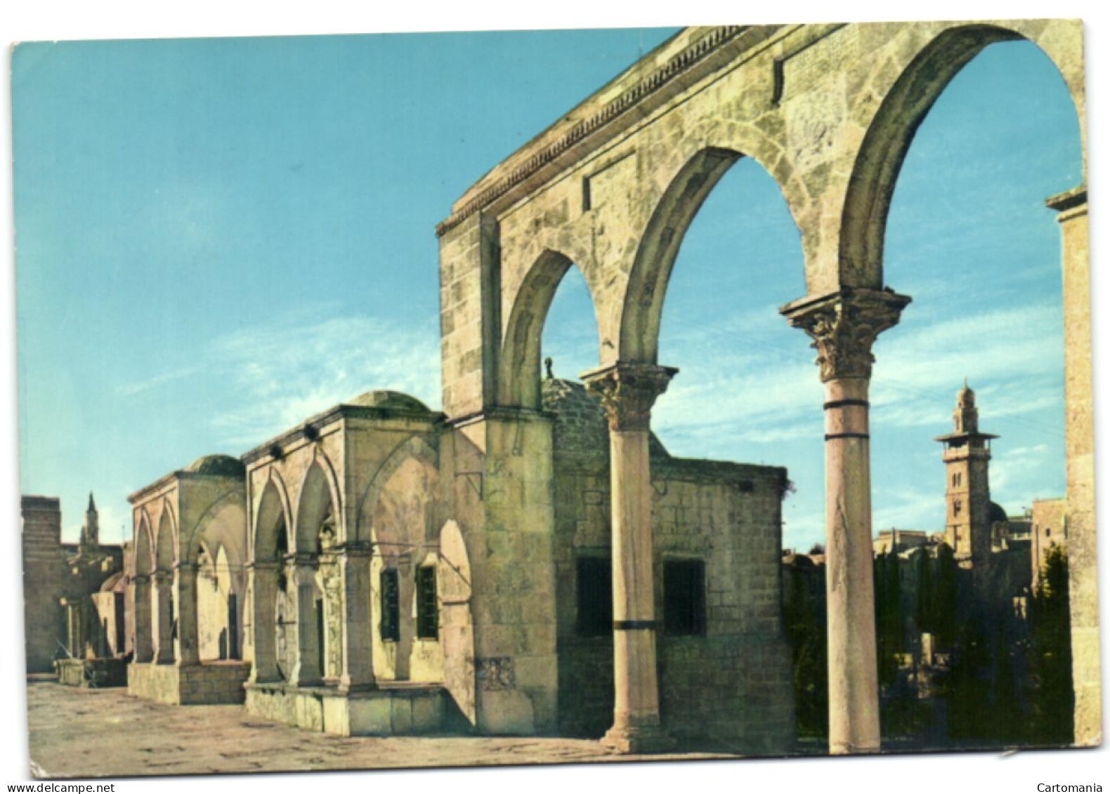 Arches In Mosque Of Omar Square - Jerusalem - Jordan - Jordanie