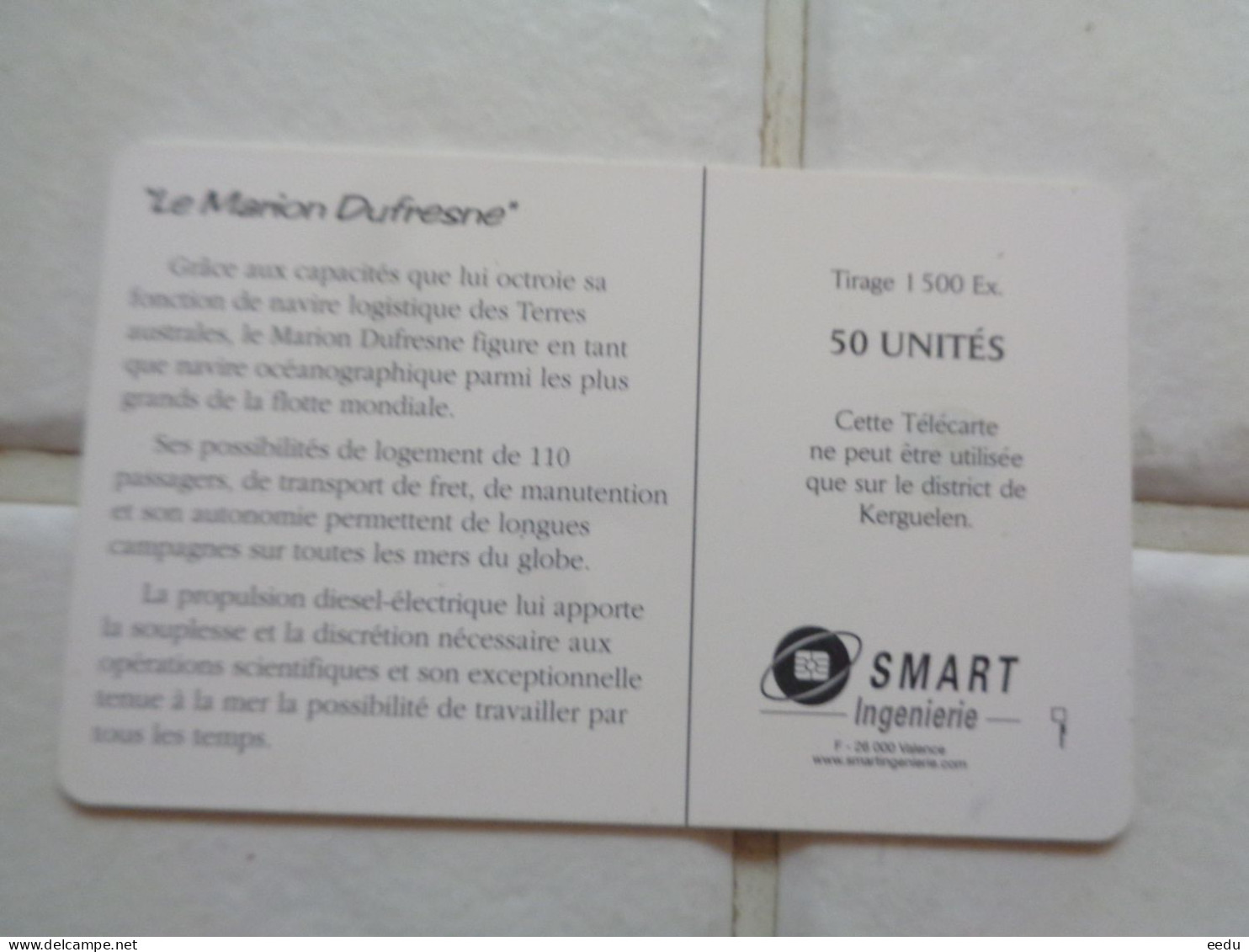 TAAF Phonecard - TAAF - Territori Francesi Meridionali