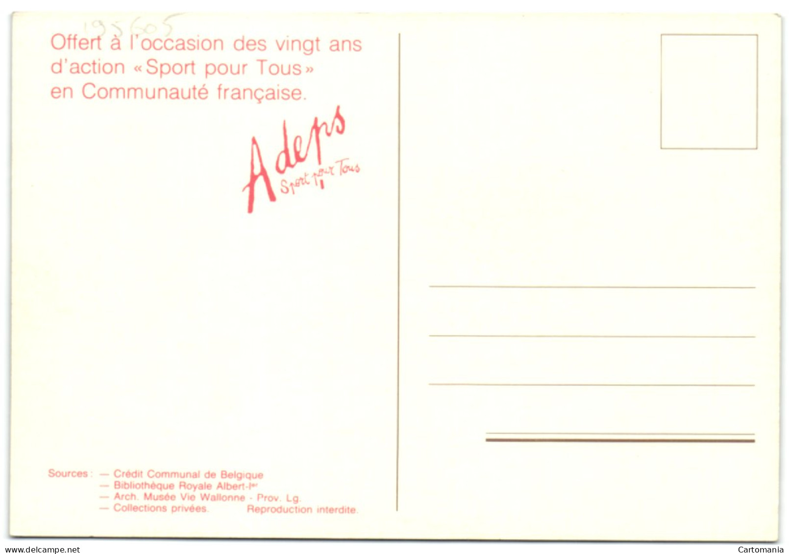 Fort De Loncin  (Carte ADEPS) - Ans