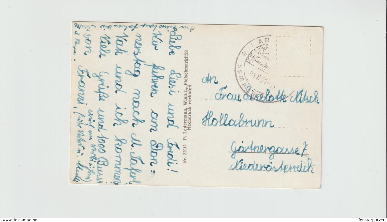 AK Marbach - Maria Taferl - 4.8.1951 - Echt Gelaufen - Zustand Der Karte Siehe Abbildung - Maria Taferl