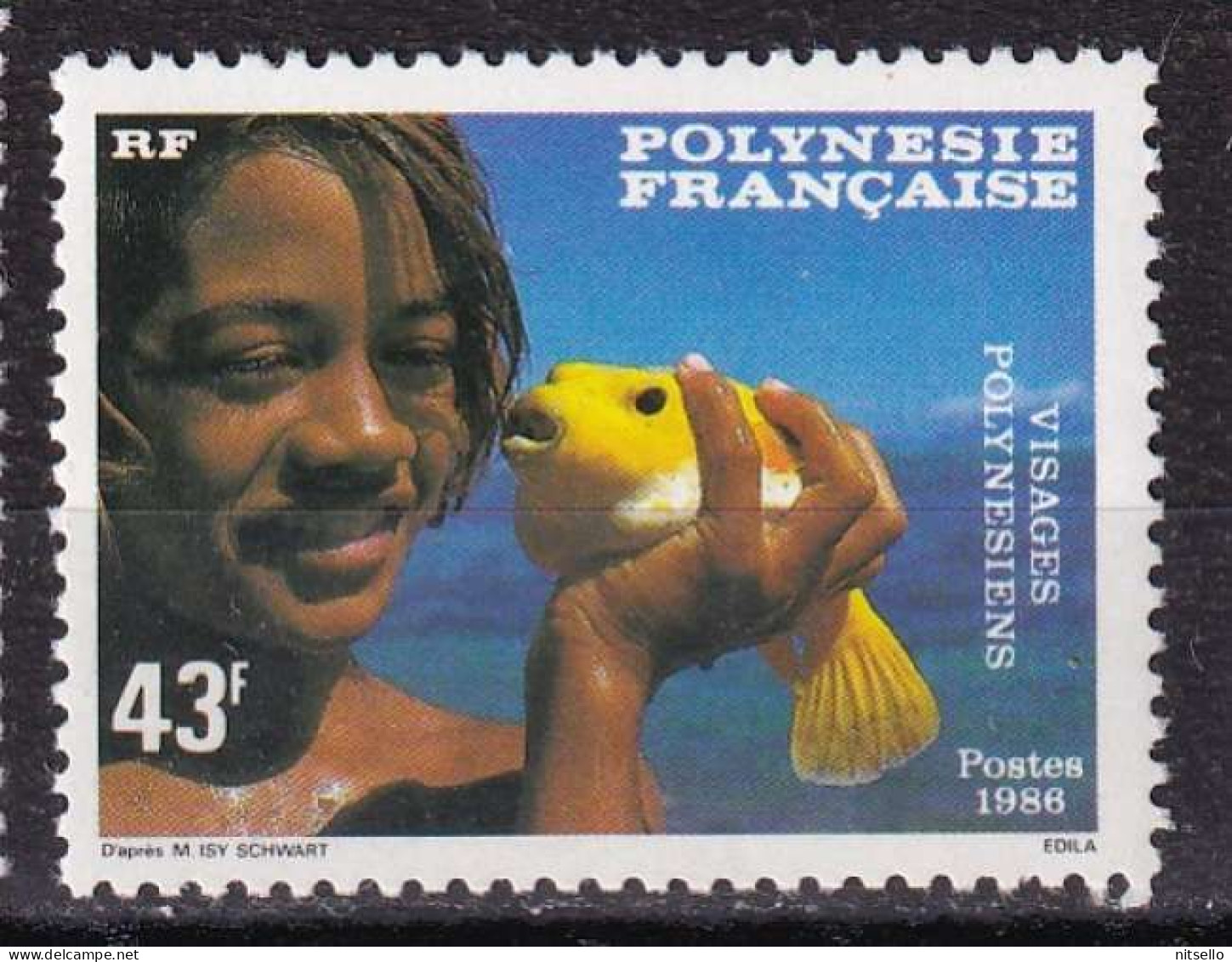 LOTE 2202 ///  (C020)  POLINESIA FRANCESA  - YVERT Nº: 249 **MNH  ¡¡¡ OFERTA - LIQUIDATION - JE LIQUIDE !!! - Used Stamps