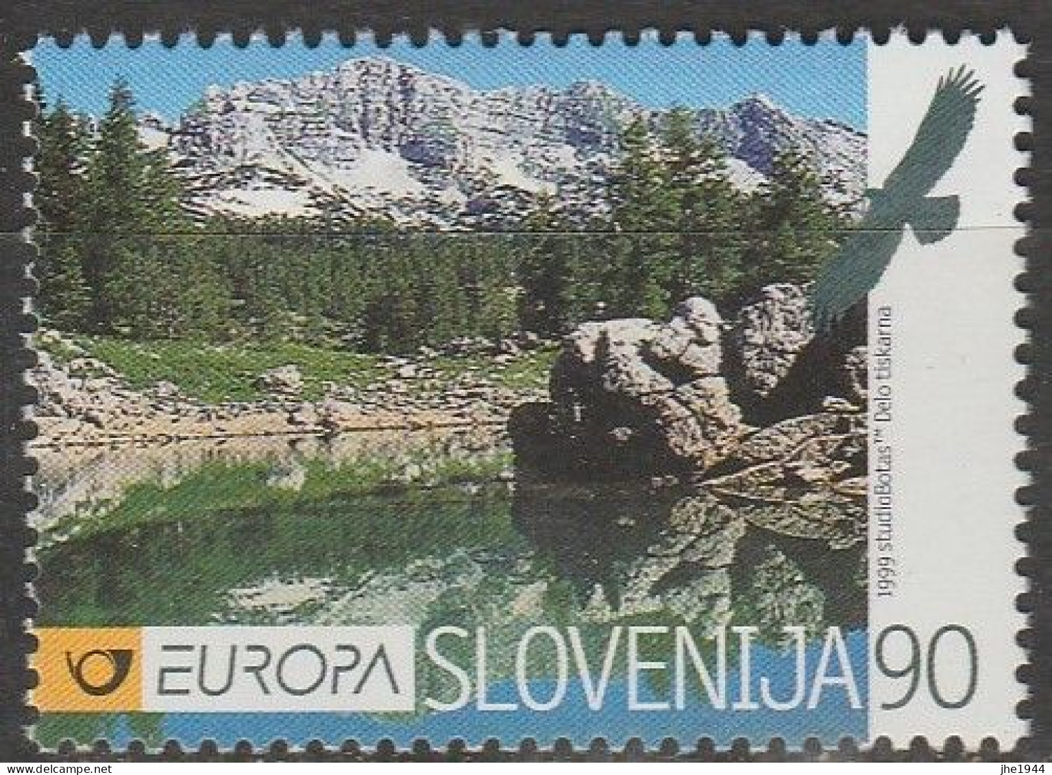 Slovenie Europa 1999 N° 235 ** Reserves Et Parcs - 1999