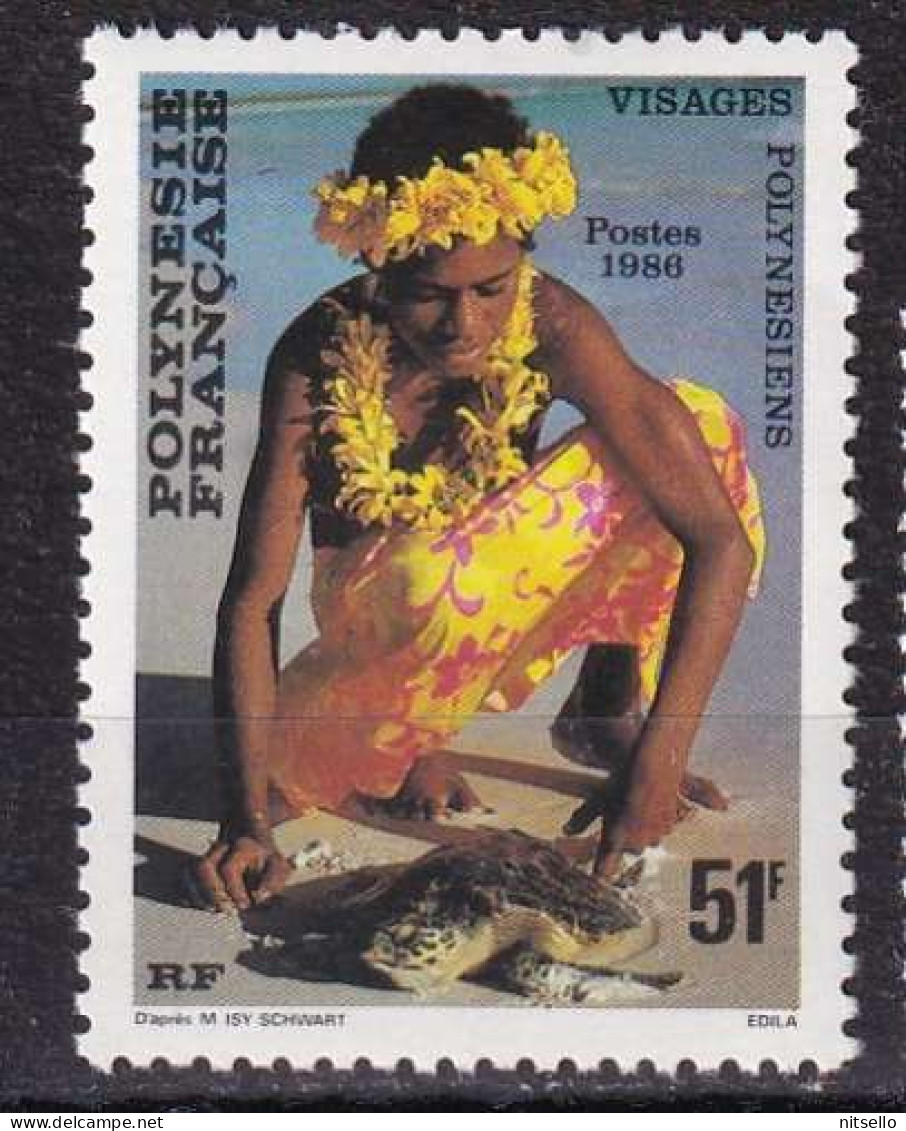 LOTE 2202 ///  (C020)  POLINESIA FRANCESA  - YVERT Nº: 251 MNH **  ¡¡¡ OFERTA - LIQUIDATION - JE LIQUIDE !!! - Used Stamps