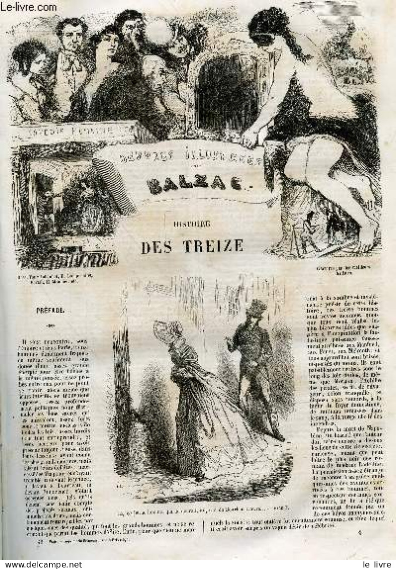 Histoire Des Treizes : Ferragus Chef Des Devorants, La Duchesse De Langeais, La Fille Aux Yeux D'or - Suivi De Gaudissar - Valérian