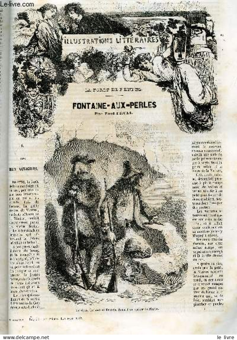 Fontaine Aux Perles, La Foret De Rennes - Suivi De Quandoquidemn Conte Anti Fantastique - Collection Illustrations Litte - Valérian