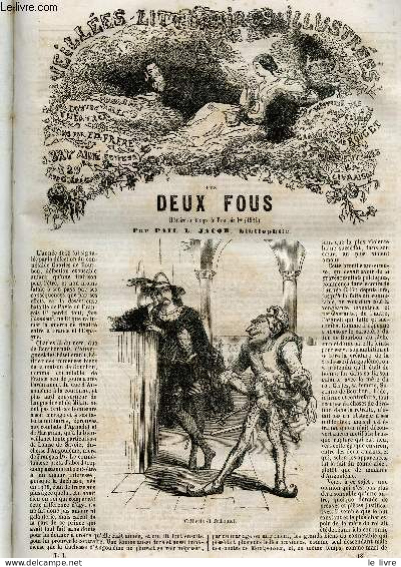 Les Deux Fous, Histoire Du Temps De Francois Ier (1524) - Veillees Litteraires Illustrees - PAUL L. JACOB (bibliophile) - Valérian