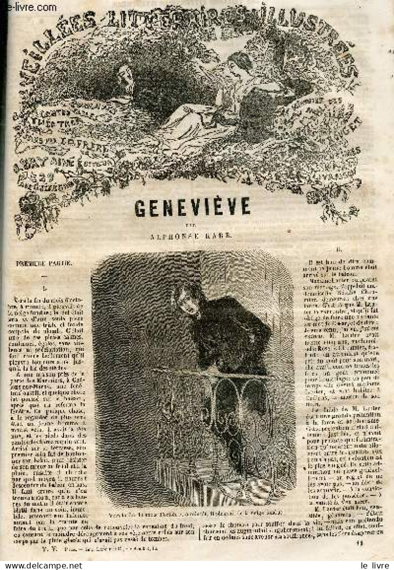 Genevieve - Veillees Litteraires Illustrées - KARR ALPHONSE- Ed. FRERE - ROUGET - 0 - Valérian