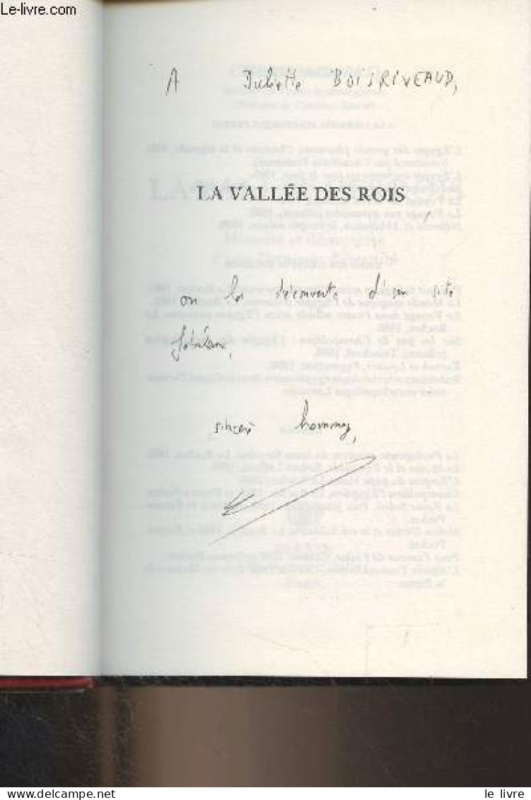 La Vallée Des Rois - Jacq Christian - 1992 - Livres Dédicacés