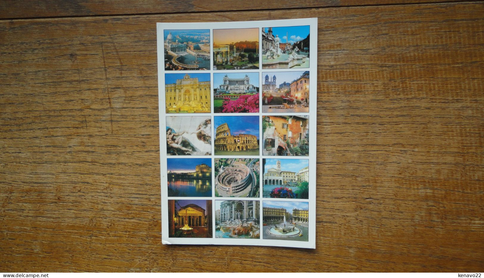 Italie , Roma , Multi-vues "" Beau Timbre "" - Mehransichten, Panoramakarten